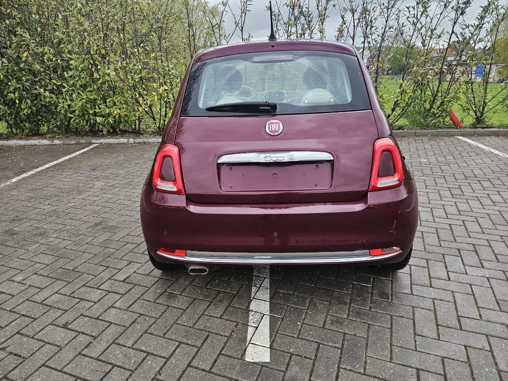 Fiat 500 1.2i  CARBOX  PANODAK. ️ CT OK+ CAR-PASS, 4 zetels, Stof, 4 cilinders, Elektrische ramen