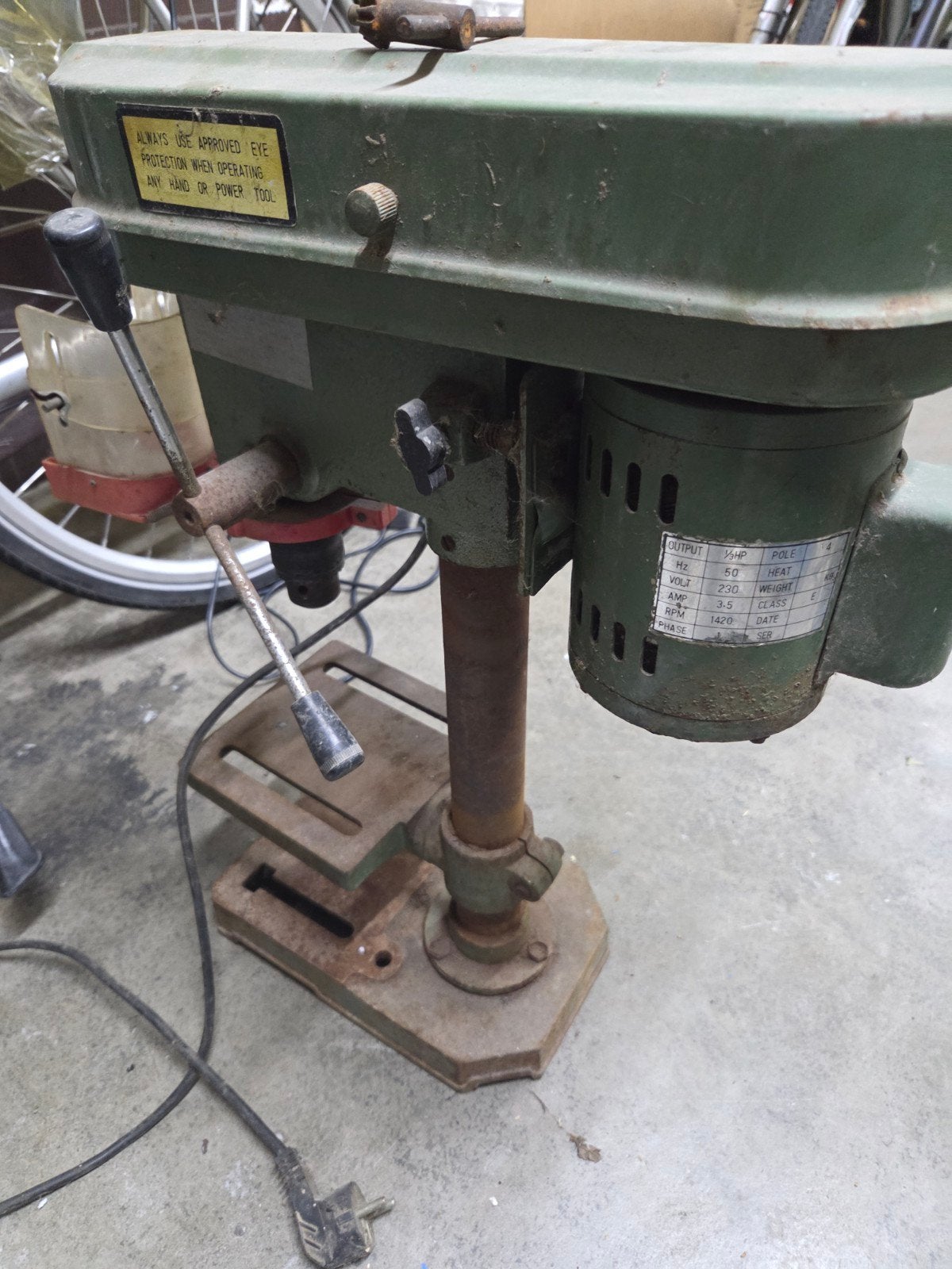 kolomboormachine, Doe-het-zelf en Bouw, Gereedschap | Boormachines, Ophalen, Kolomboormachine
