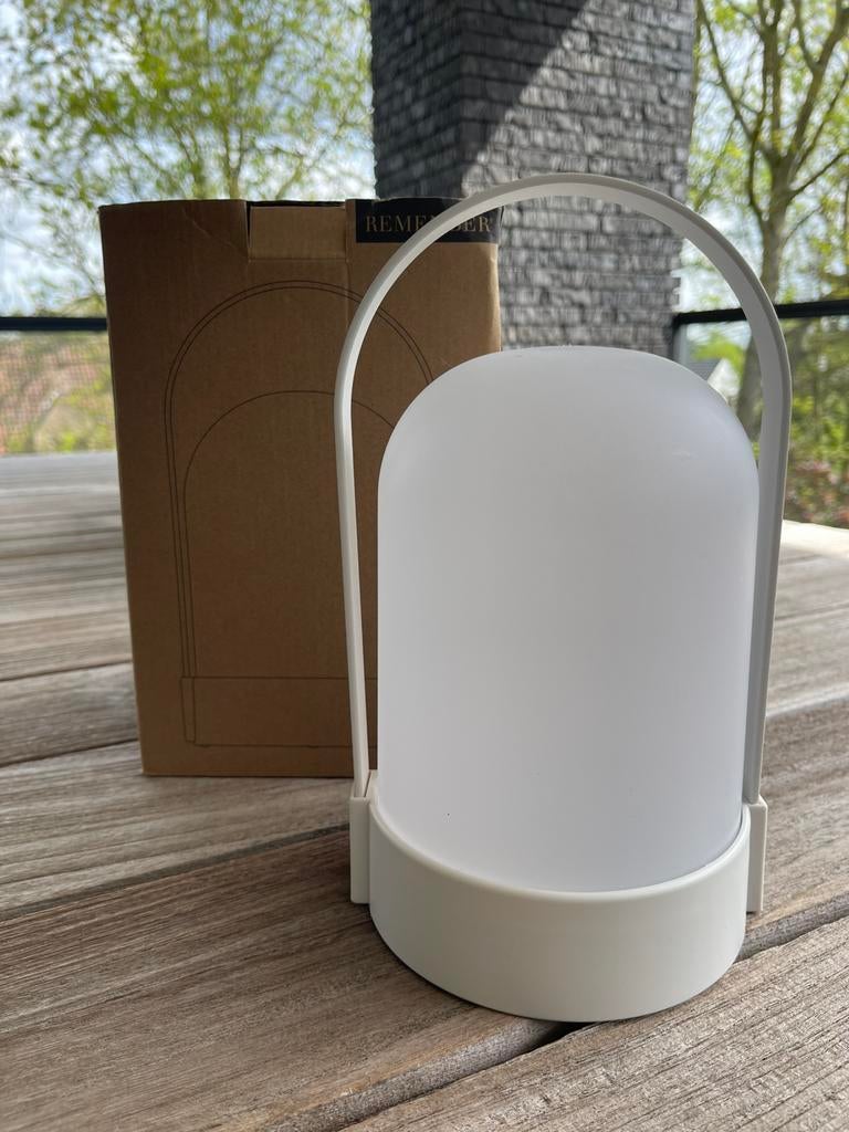 Oplaadbare LED Lamp - Uri - voor binnen en buiten, Tuin en Terras, Buitenverlichting, Nieuw, Kunststof, Batterij, Led, Ophalen