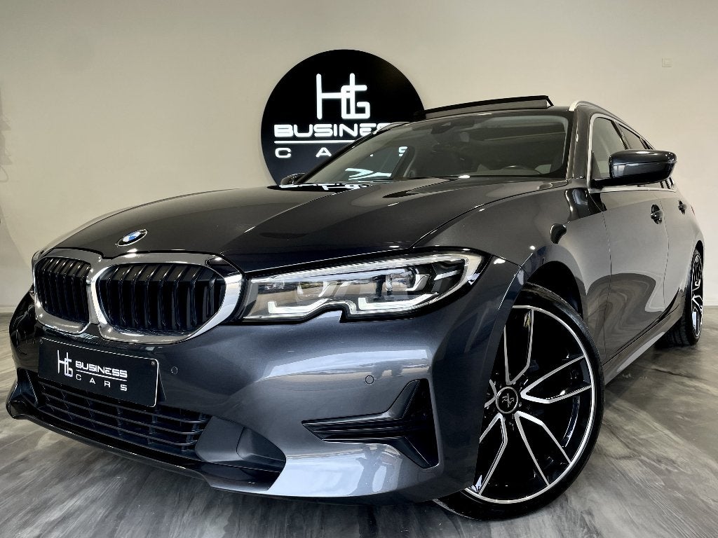 BMW 318 dA/ TOURING/ SPORT LINE/ VIRTUAL COCKPIT/ CUIR/ LED, Cuir, Argent ou Gris, Achat, 139 g/km