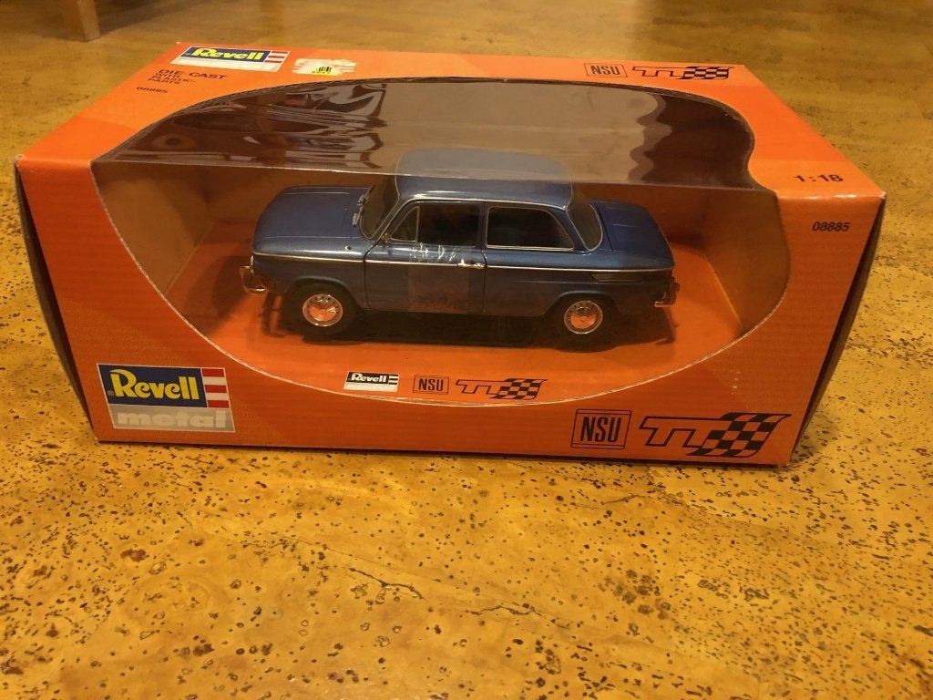 Miniature Revell 1/18 NSU TT, Hobby & Loisirs créatifs, Enlèvement ou Envoi, Neuf, Voiture, Revell