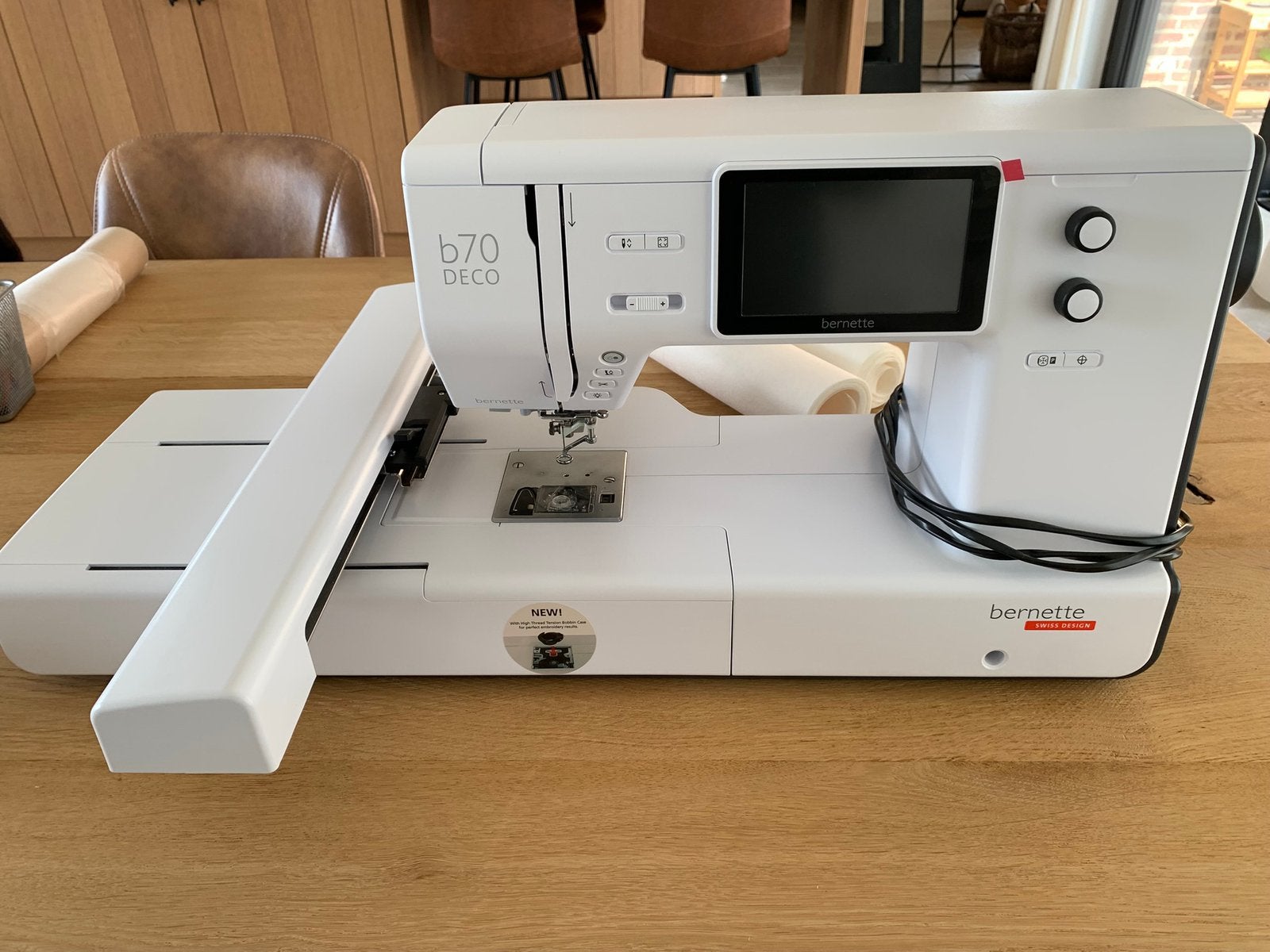 Bernette b70 deco borduurmachine, Enlèvement, Comme neuf, Machine à coudre, Bernina