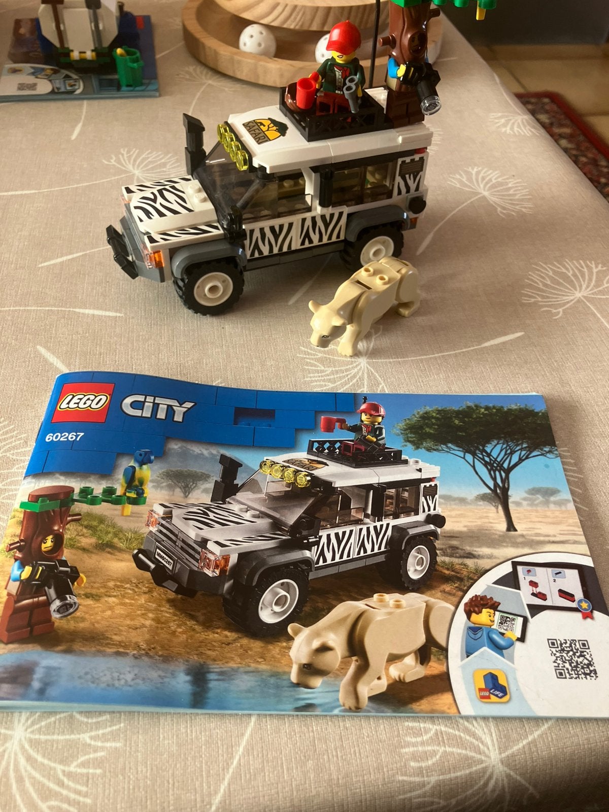 Lego city 60267 safari off-roader, Ophalen, Zo goed als nieuw, Lego, City