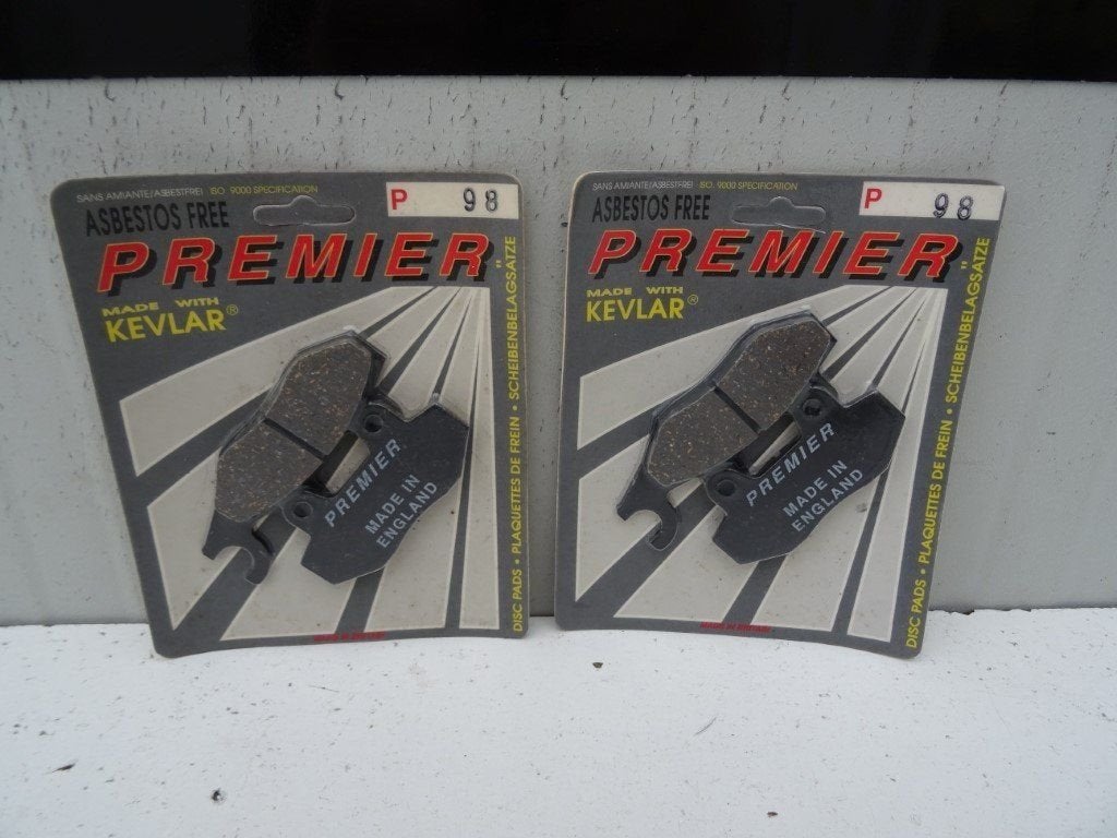 Premier P98 remblokken voorzijde  Triumph Trident tiger etc, Motos, Neuf, -, -, -