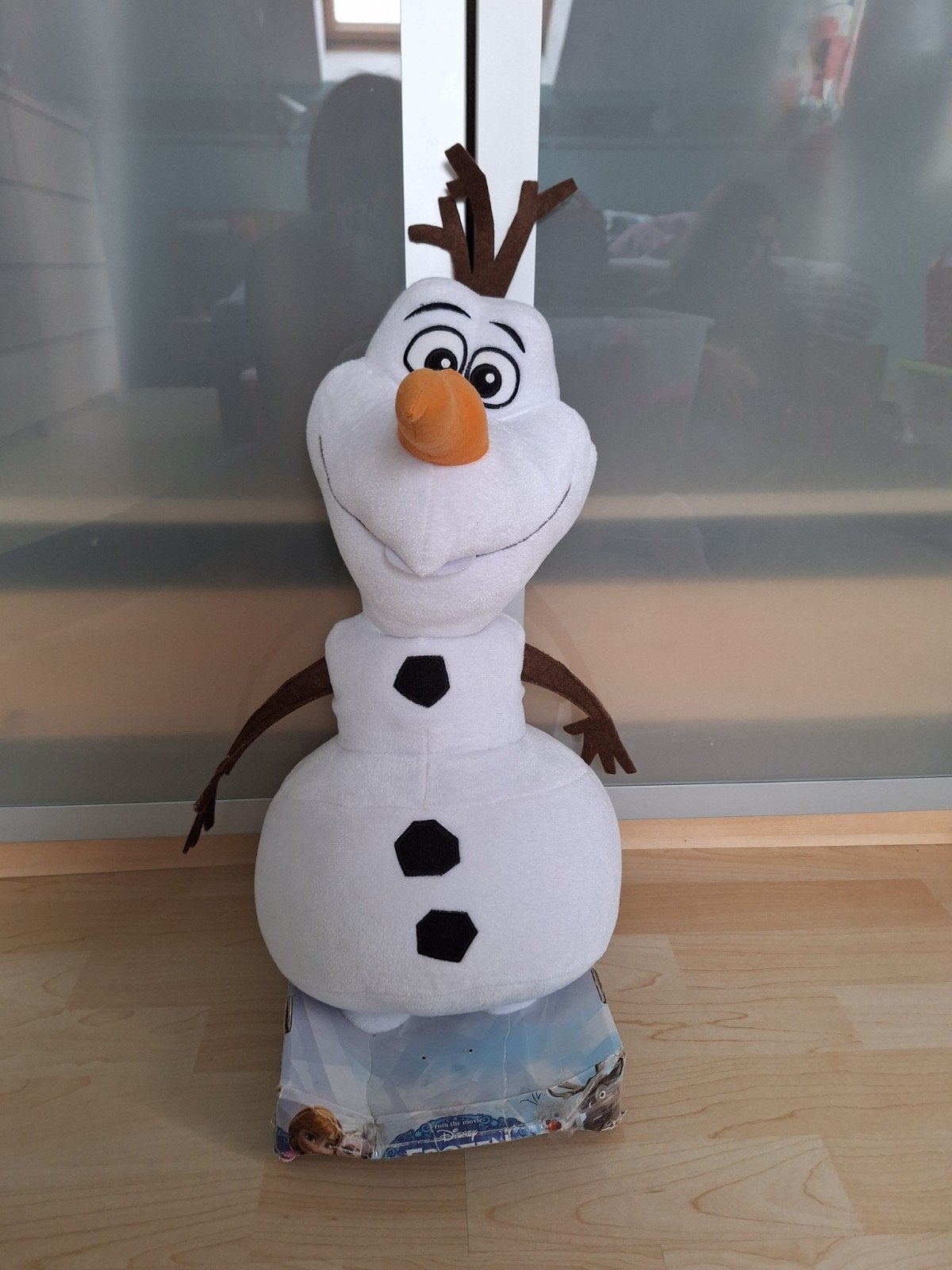 peluche Olaf, Disney, Blanc, Comme neuf, Autres types