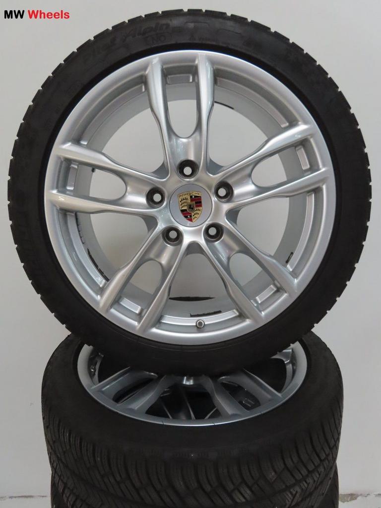 Porsche 19 inch velgen Boxster 981 en Cayman winterbanden, Pneus et Jantes, Pneus hiver, -, 19 pouces