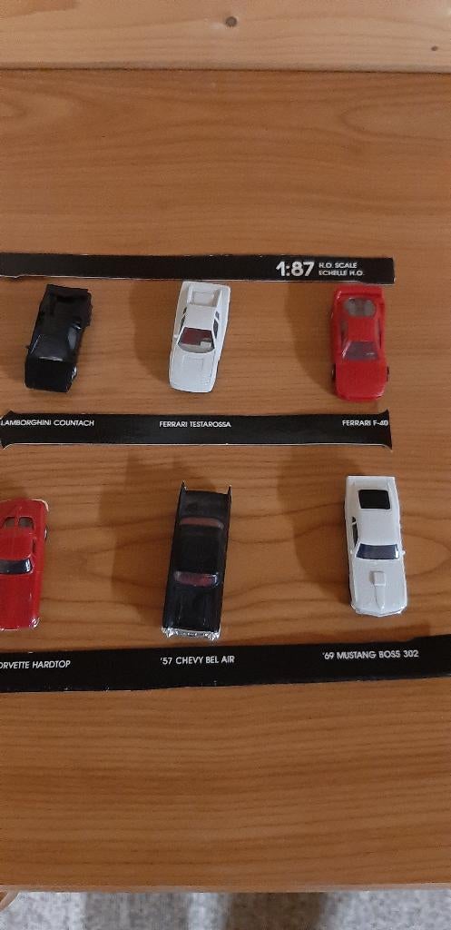 voitures 1/87, Enlèvement