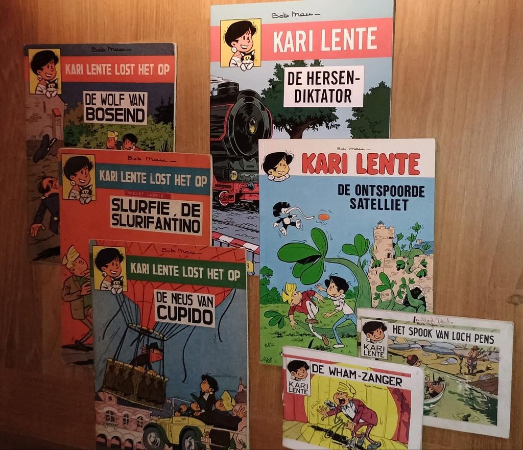 Kari Lente 7 verschillende albums, Boeken, Ophalen of Verzenden