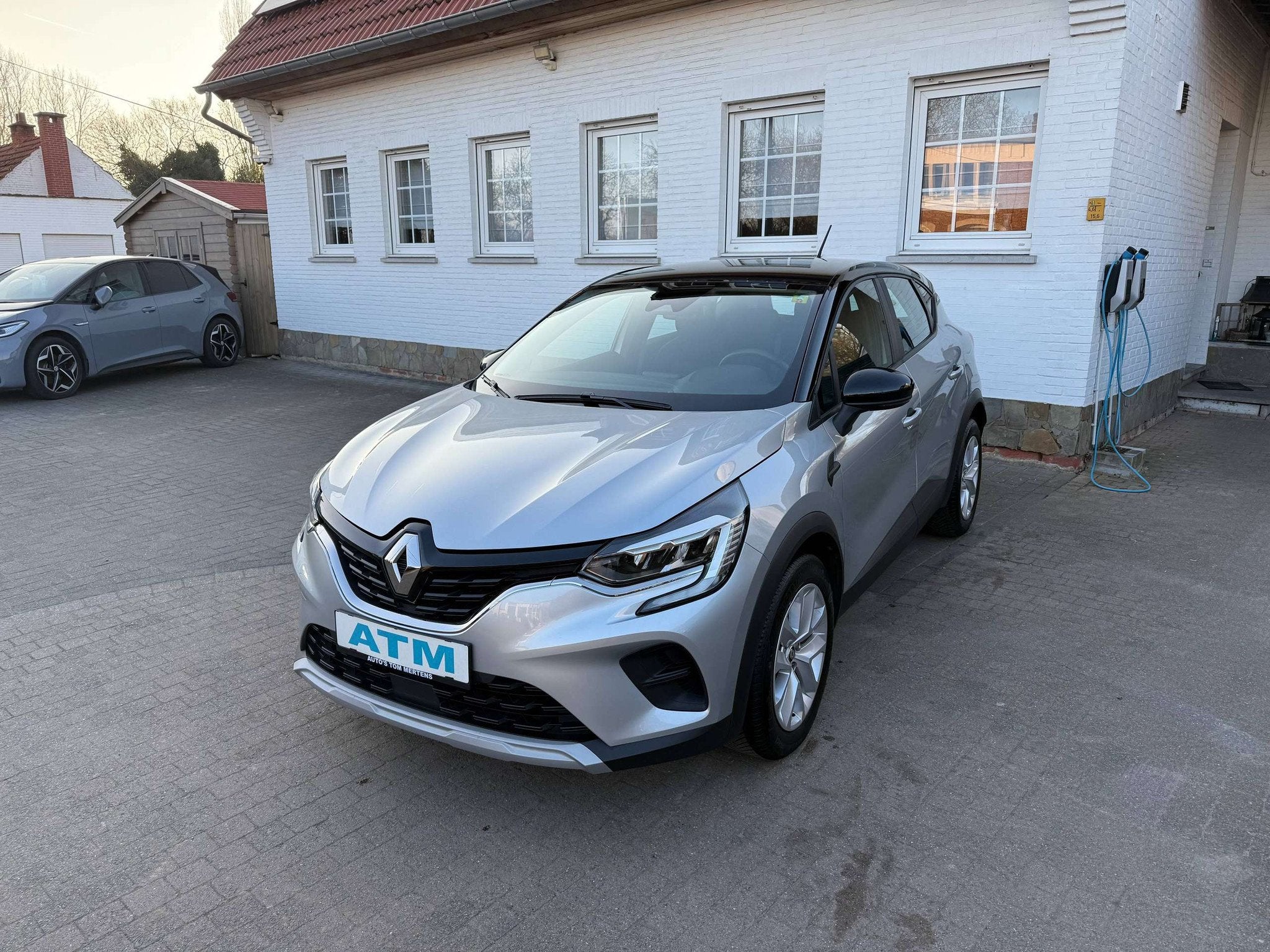 Renault Captur 1.0 TCe Corporate Edit. (EU6D)/navi/pdc/airco, Autos, Renault, 121 g/km, Argent ou Gris, Achat, Euro 6