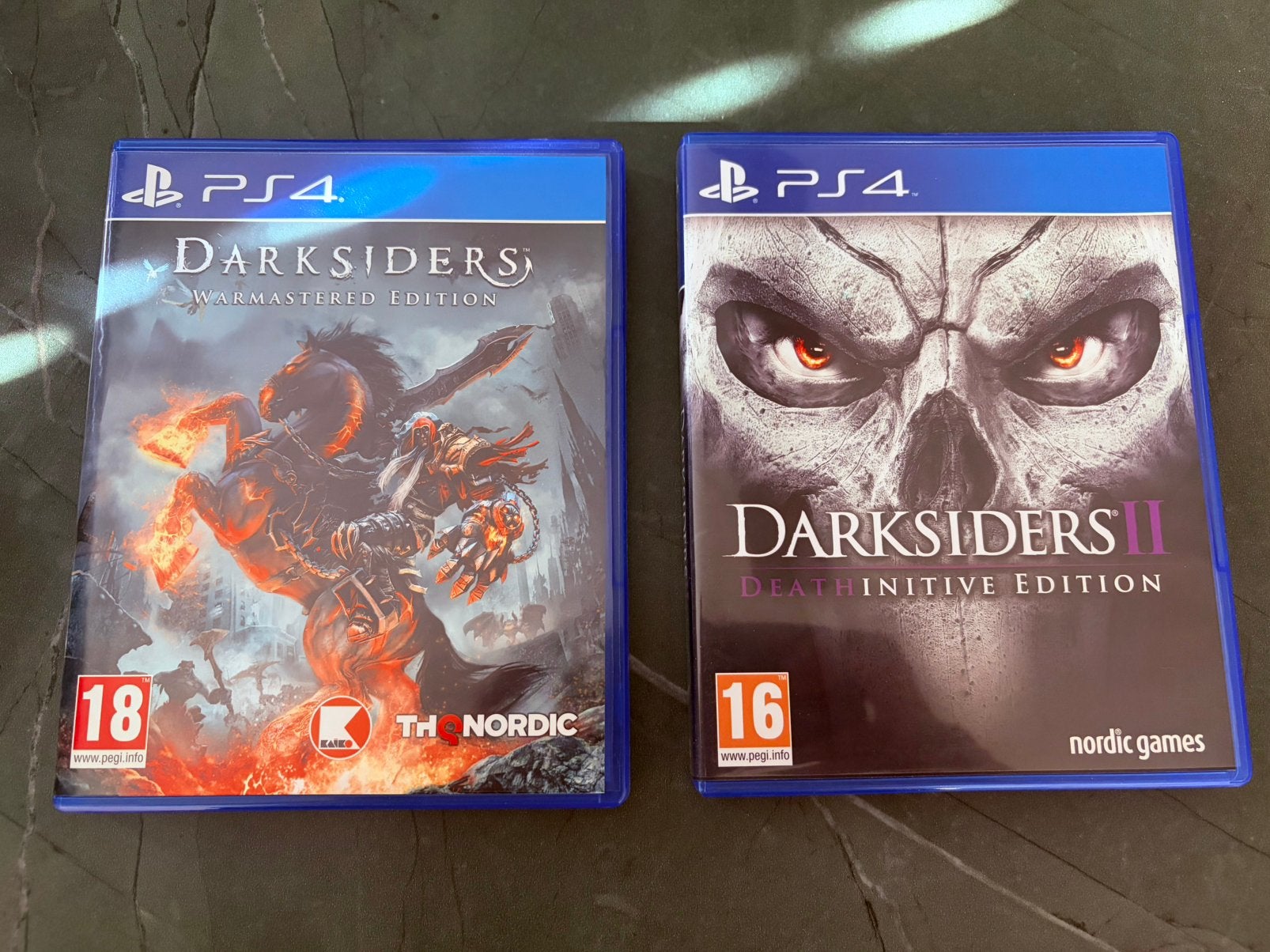 Darksiders 1+2 PS4, Consoles de jeu & Jeux vidéo, Jeux | Sony PlayStation 4, Enlèvement ou Envoi, 1 joueur, Aventure et Action