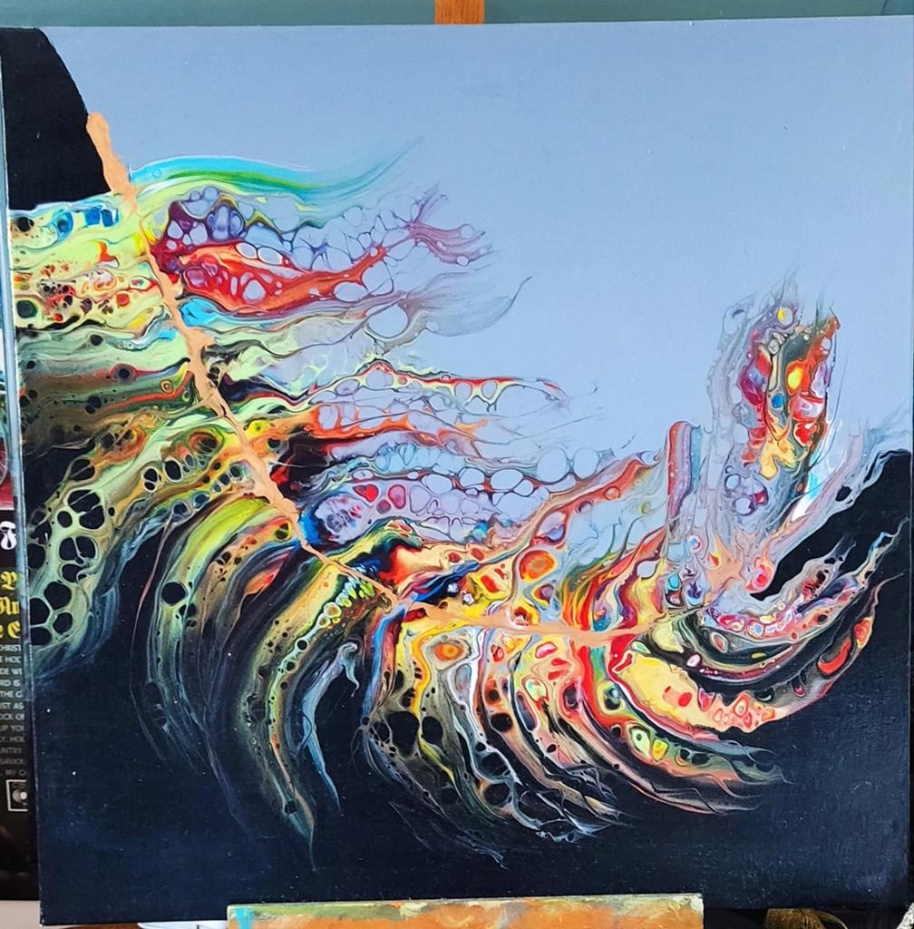 Abstracte veer, Ophalen