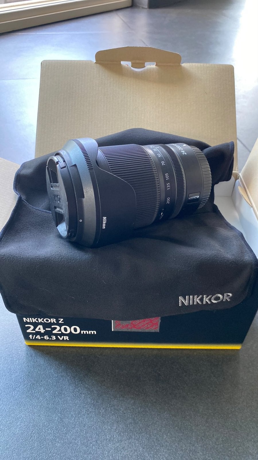 Nikon Z 24-200, Ophalen, Zo goed als nieuw, Nikon, Autofocus
