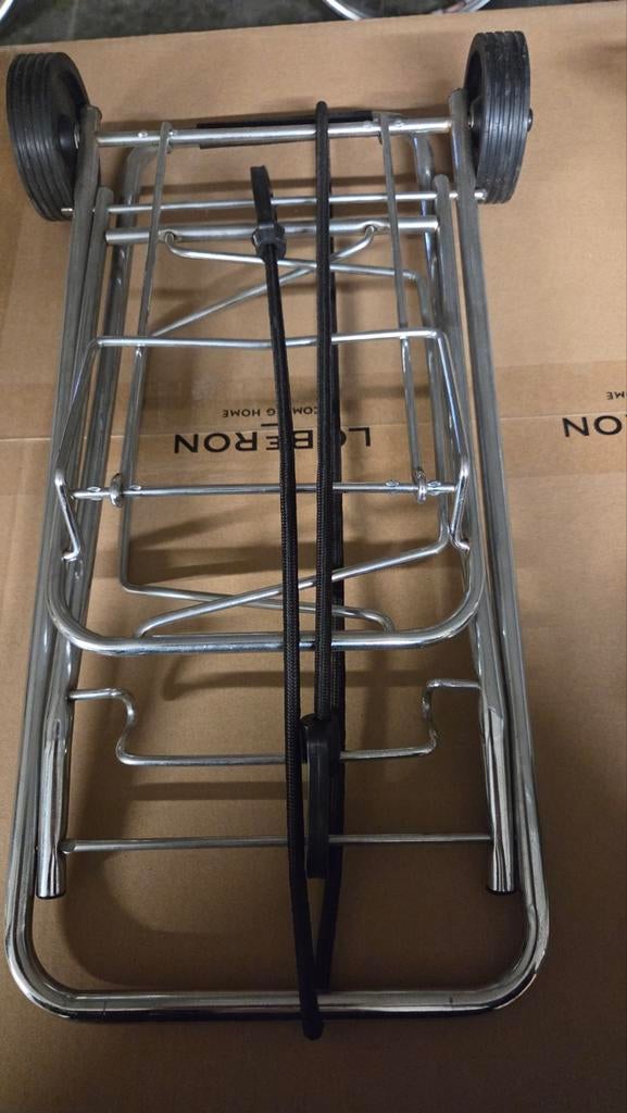 Inklapbare trolley, Handtassen en Accessoires, Koffers, Metaal, Ophalen