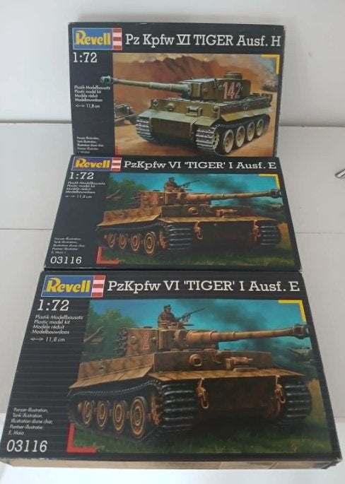 Lot maquettes Revell 1/72, 1:50 ou moins, Tank, Revell, Comme neuf