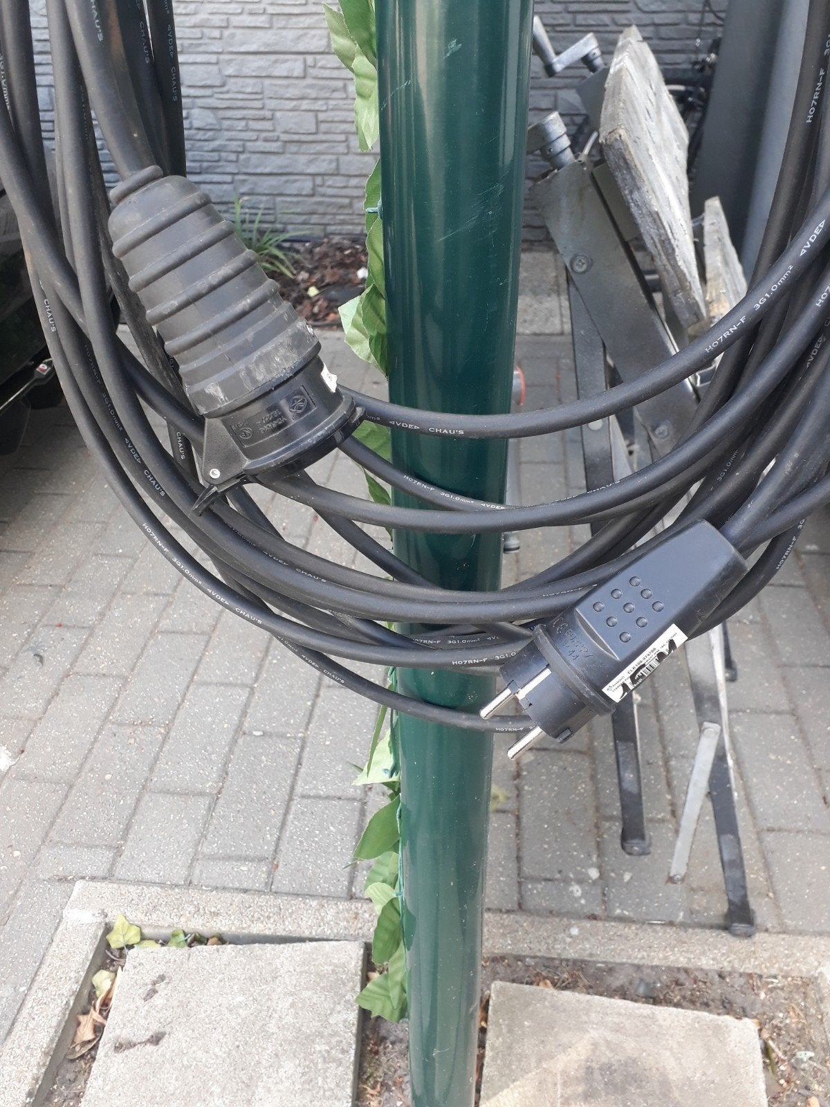 Verlengkabel 15 meter, Enlèvement