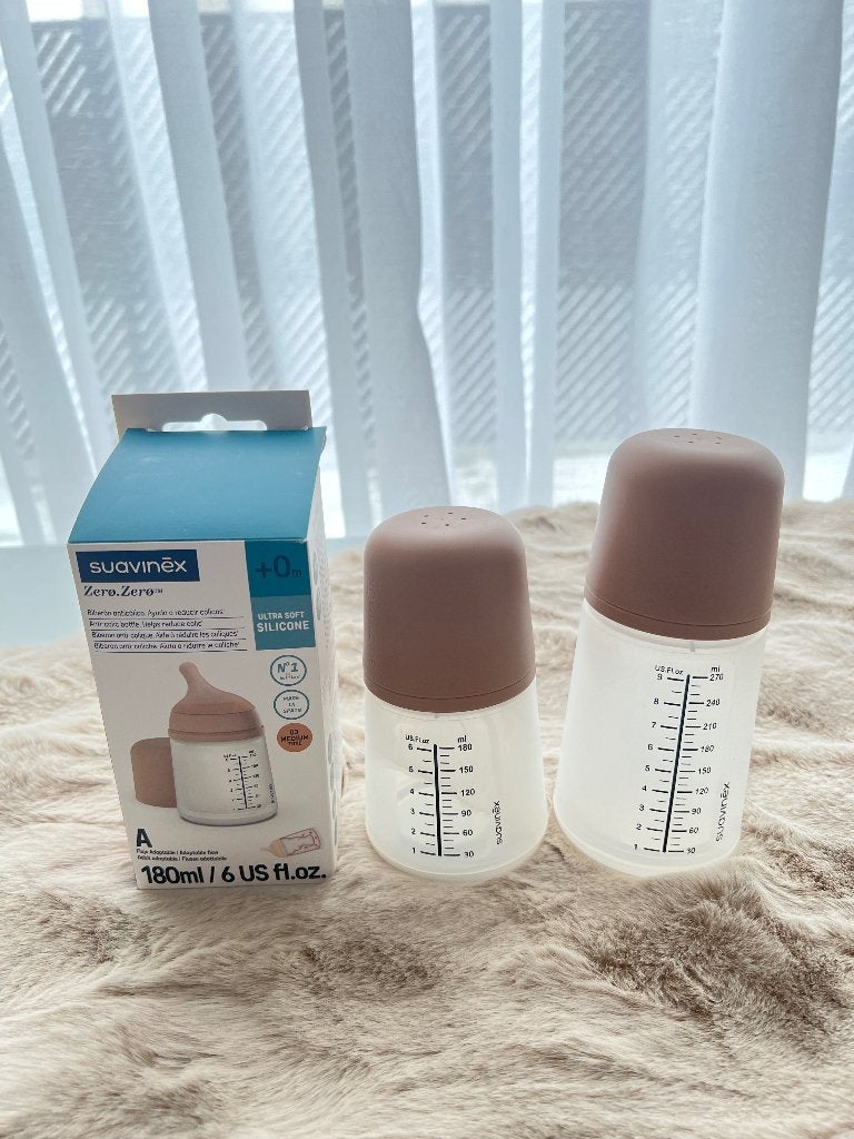 Suavinēx anti-colic bottle NEW 1=€9 / 2=€15, Kinderen en Baby's, Ophalen of Verzenden, Nieuw, Babyfles, Overige merken
