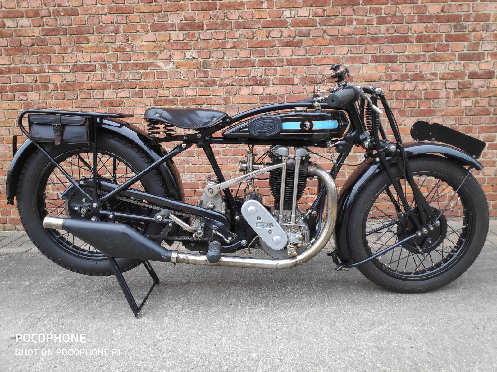 Triumph tt 1927 500cc, Motoren