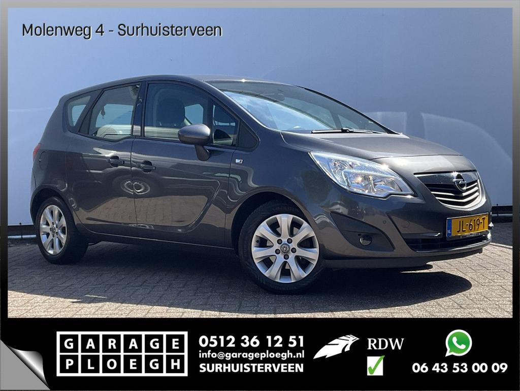 Opel Meriva 1.4 Turbo Cosmo Trekhaak Cruise Hoogzitter Voll., Autos, Opel, Argent ou Gris, Achat, 139 g/km, Entreprise
