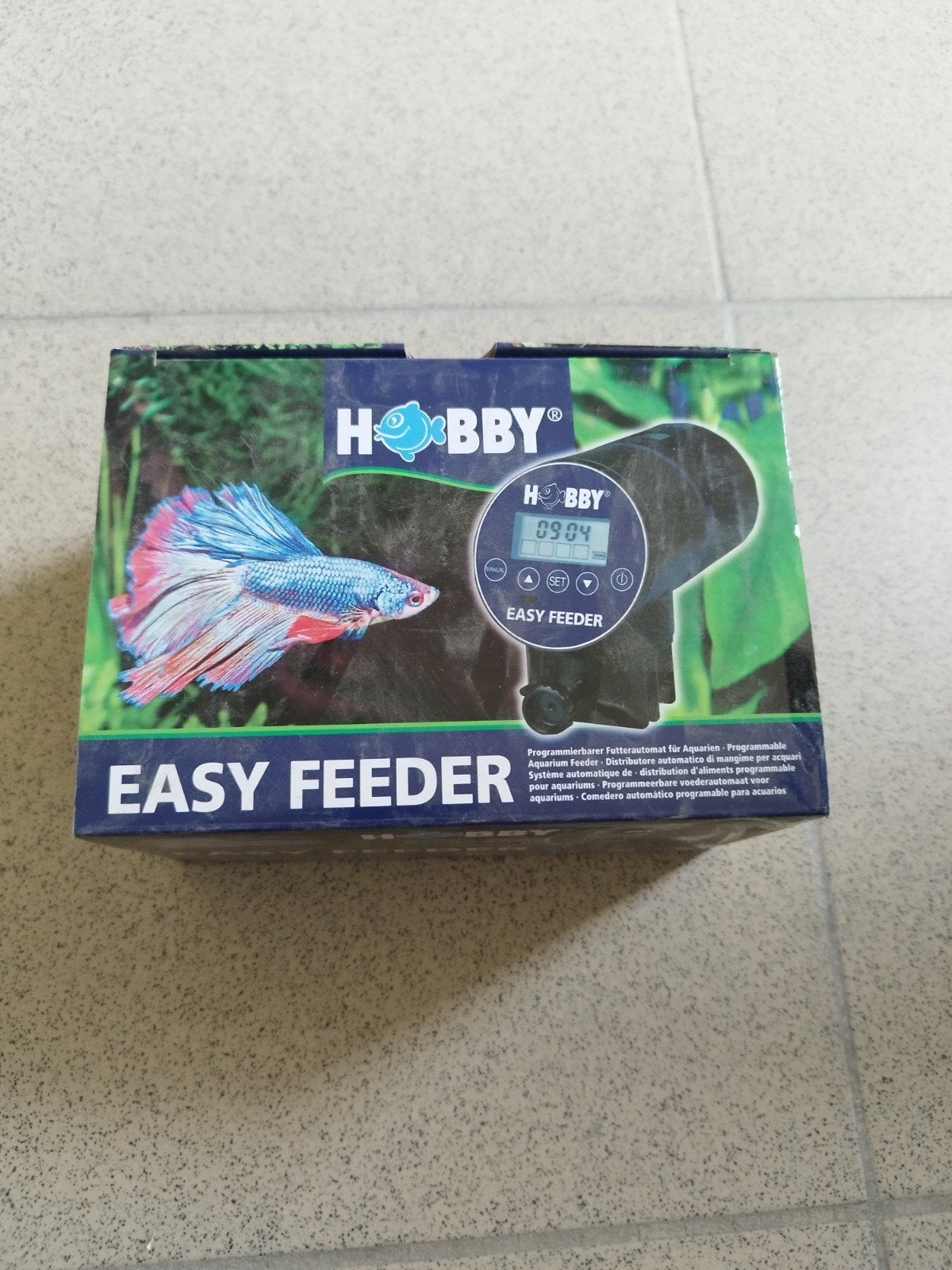 fish feeders, Ophalen