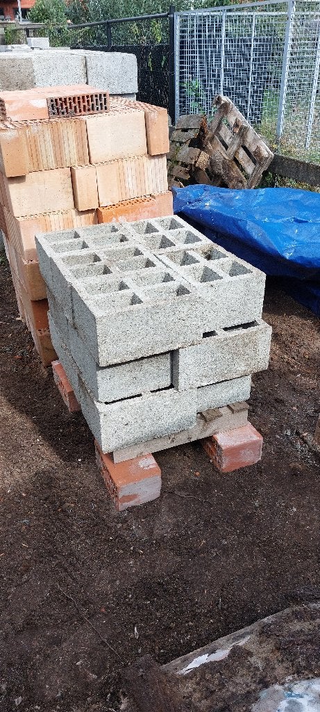 Betonblokken, Ophalen, Nieuw, Beton
