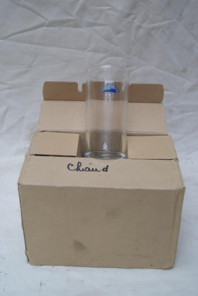 Verres Chaudfontaine, Enlèvement ou Envoi, Neuf, Verre à eau