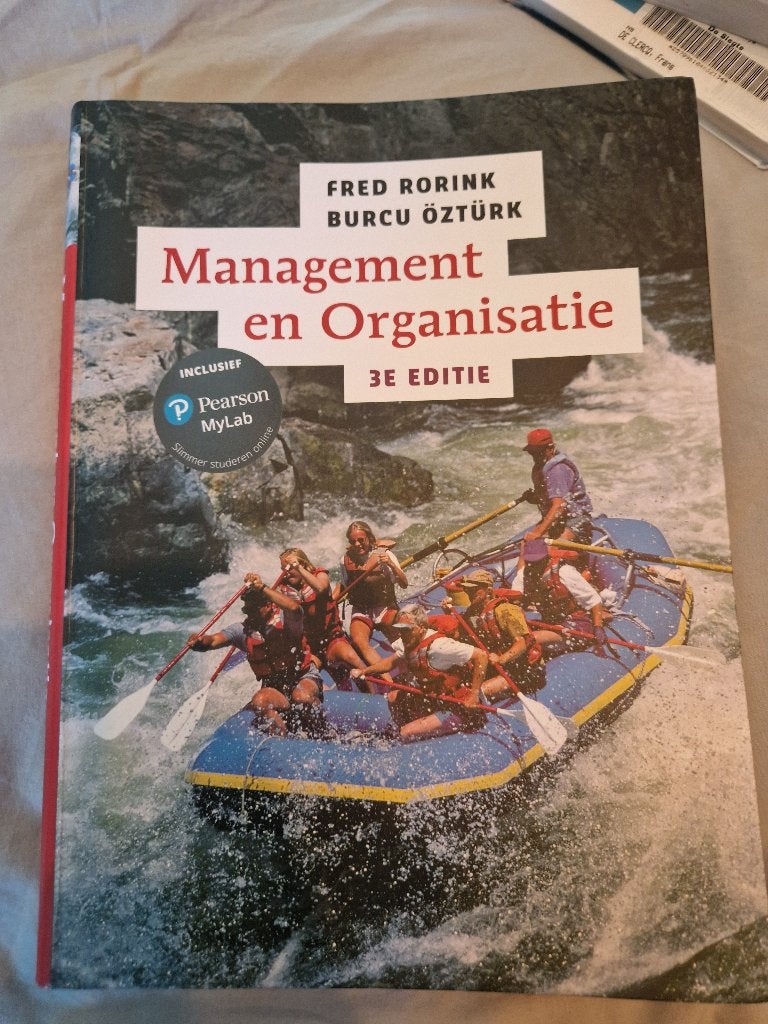 Management en organisatie 3de editie, Livres, Livres scolaires, Pearson, Enlèvement ou Envoi, Autres niveaux, Comme neuf