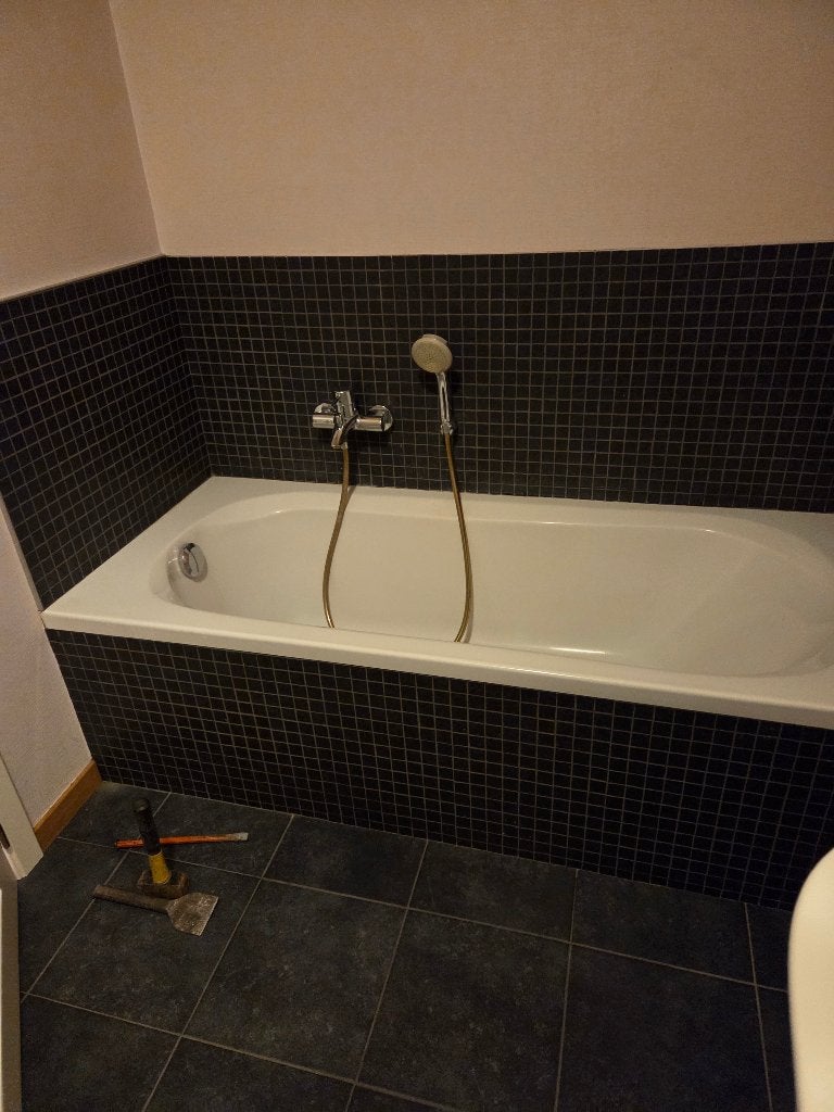 badkuip, Enlèvement, Utilisé, Baignoire