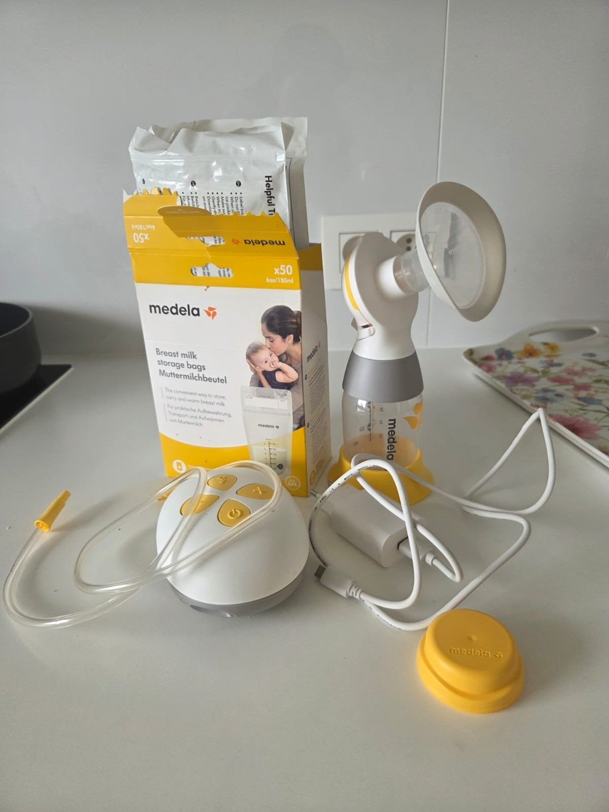 Medela borstkolf, Kinderen en Baby's, Ophalen