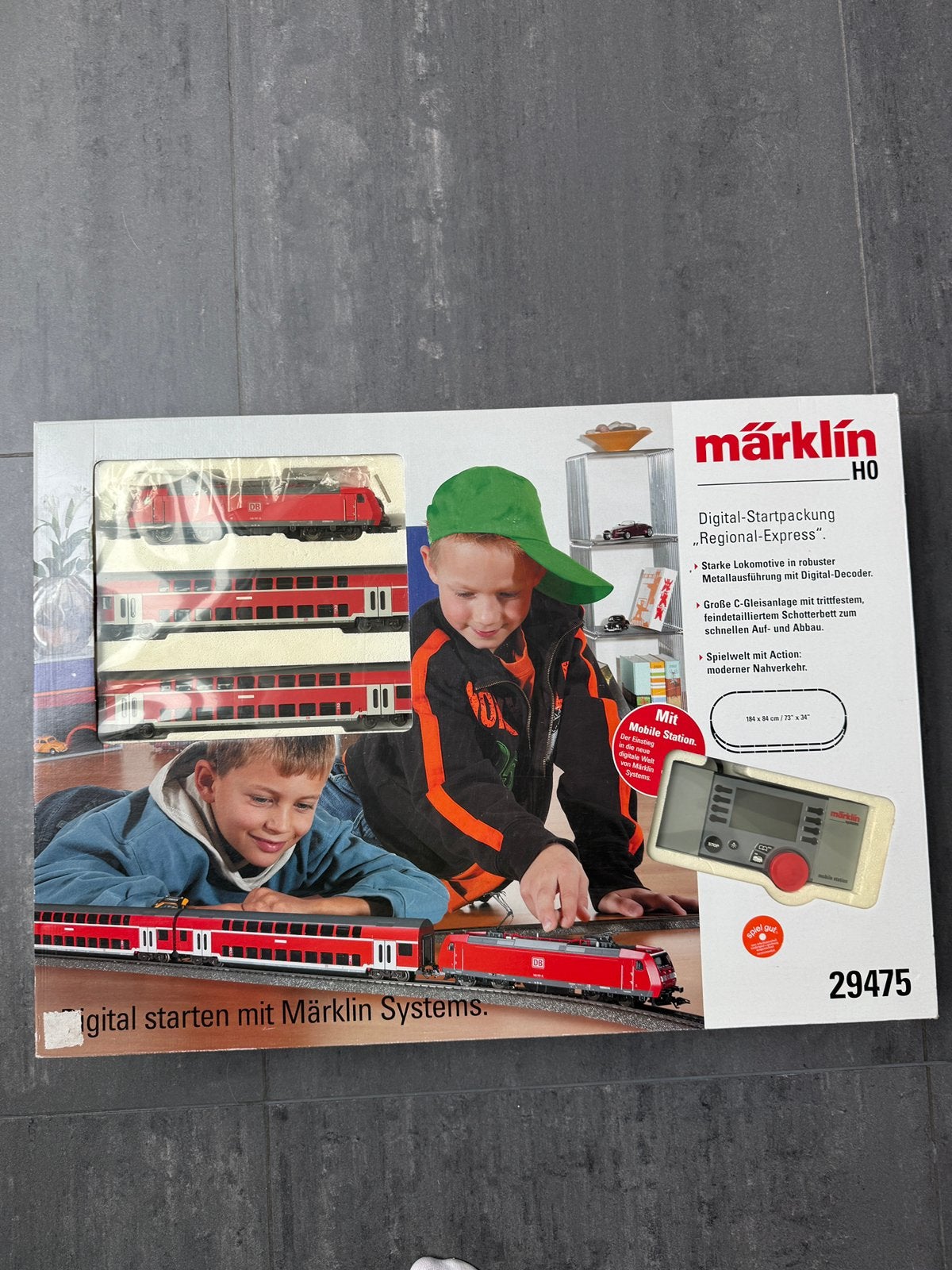 Märklin H0 Digital Startset 29475 Regional Express, Hobby en Vrije tijd, Modeltreinen | H0, Ophalen, Zo goed als nieuw, Locomotief
