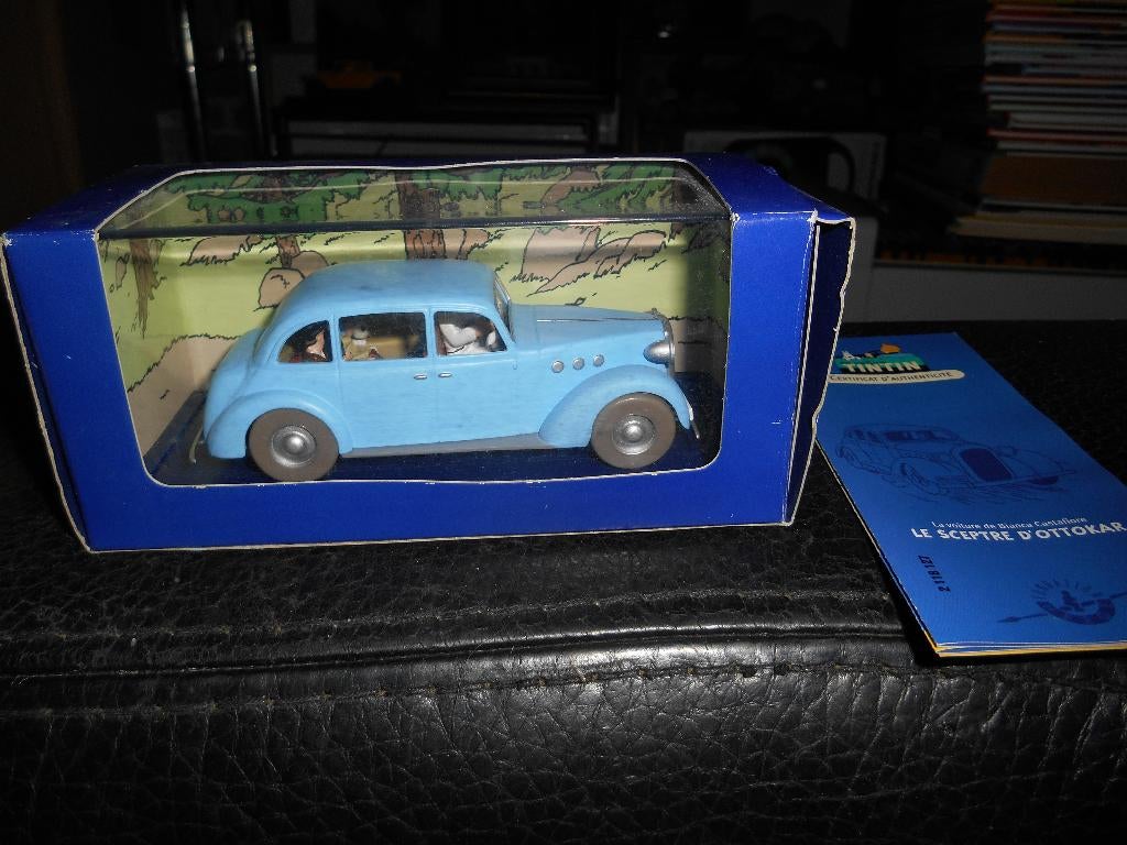 Voiture Tintin 27 avec certificat, Enlèvement ou Envoi, Tintin