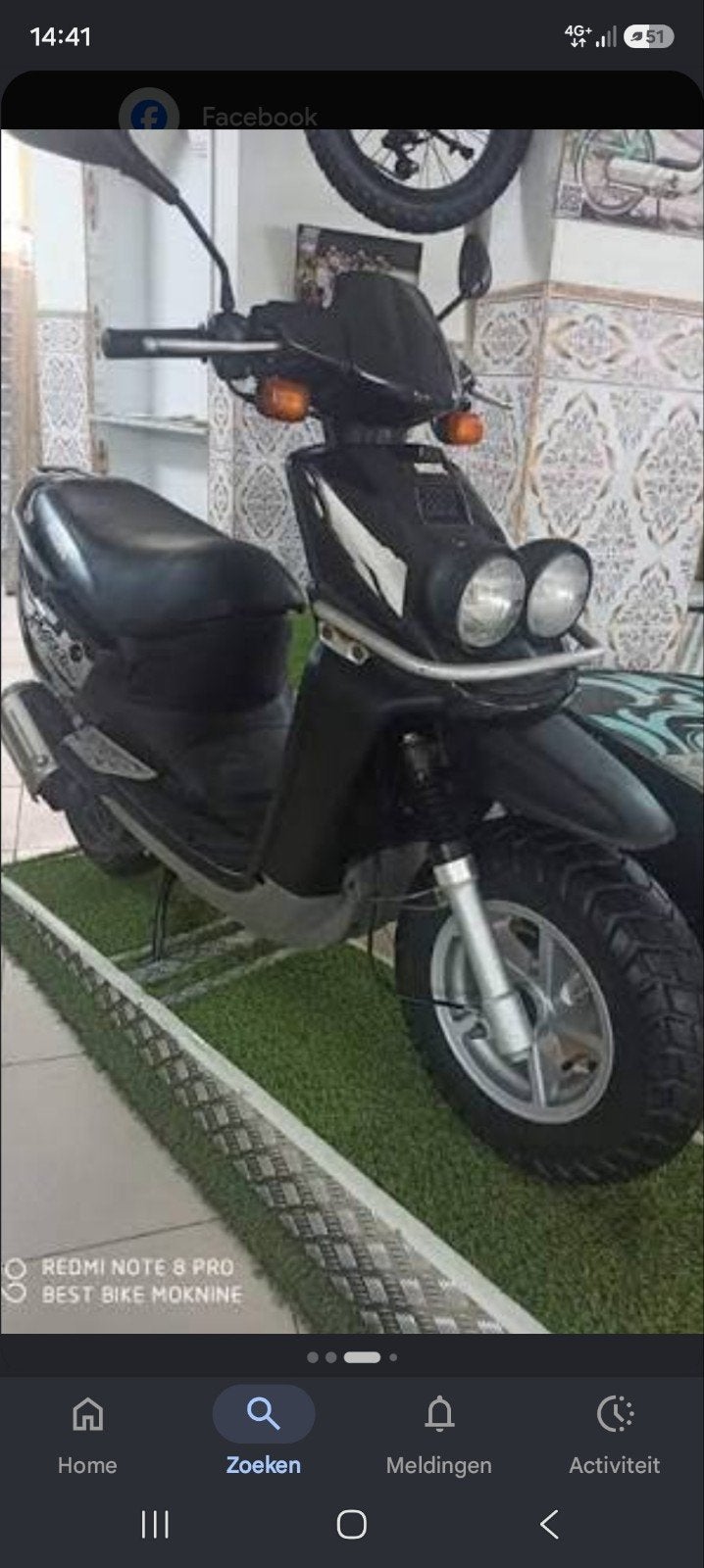 mbk booster 100cc, Enlèvement