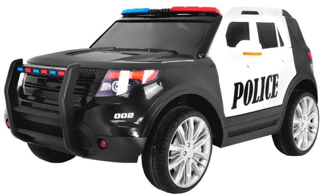 Voiture électrique enfant Jeep de police 12V 7Ah • LUXE, Enlèvement, Neuf