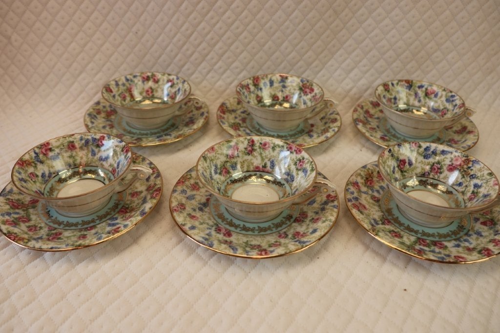 Limoges koffieservies, Antiek en Kunst, Ophalen of Verzenden