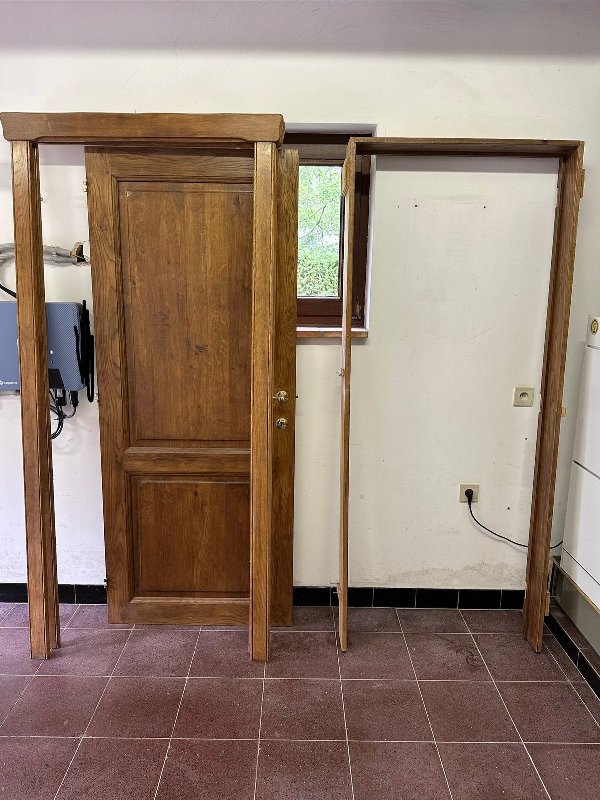 Massief eiken deur, Doe-het-zelf en Bouw, Ophalen
