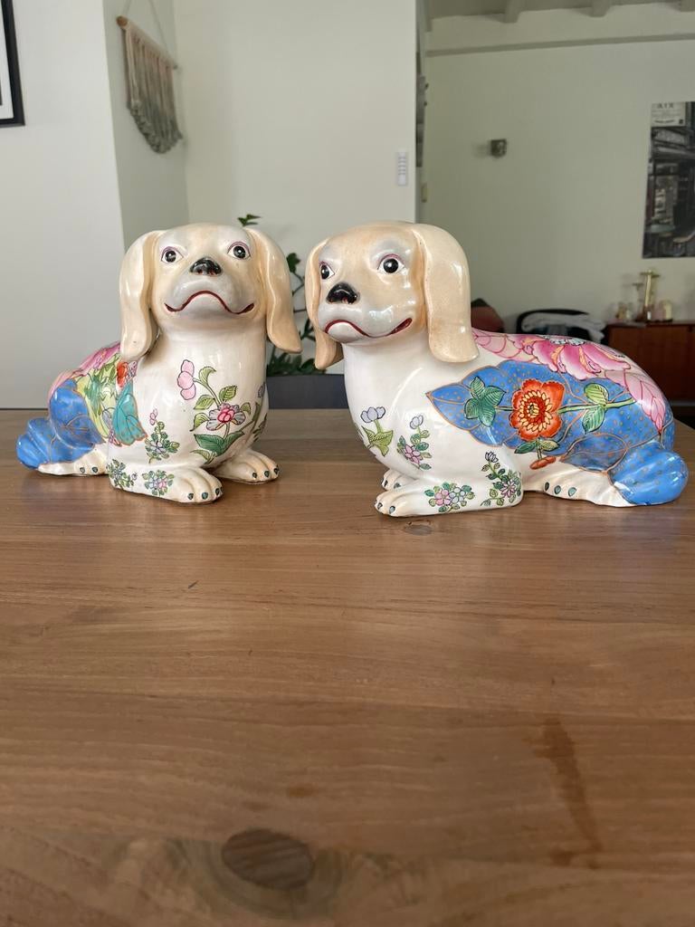 Chinese honden steen, Ophalen, Dier