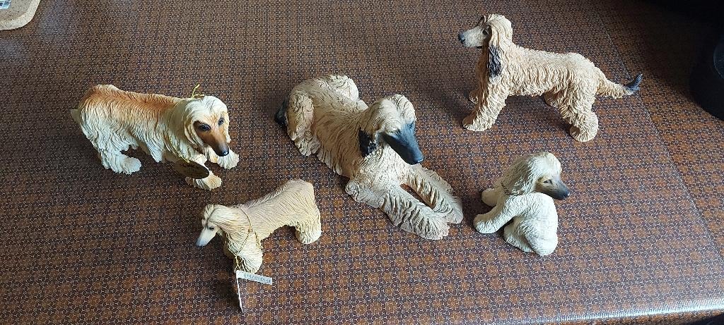 AFGHAANSE WINDHOND BEELDEN TE KOOP, Ophalen, Zo goed als nieuw