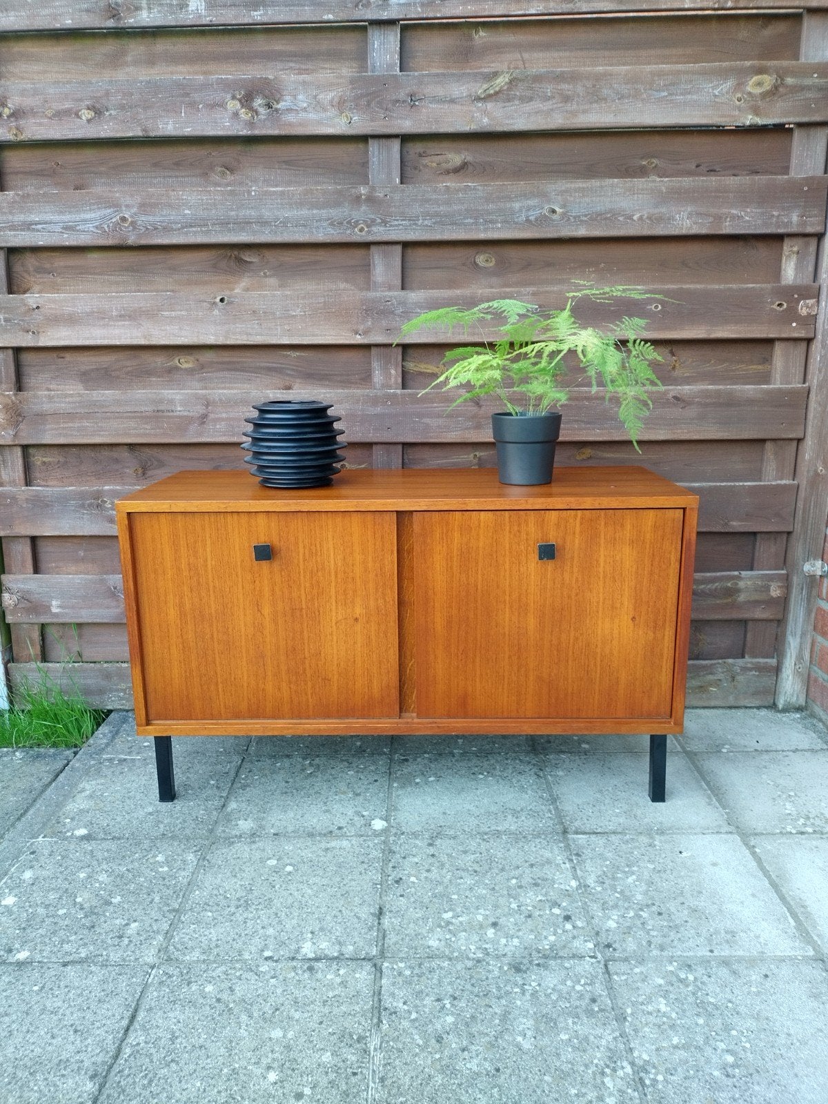 Tv-meubel, dressoir van vinyl/vintage, Ophalen, Teakhout