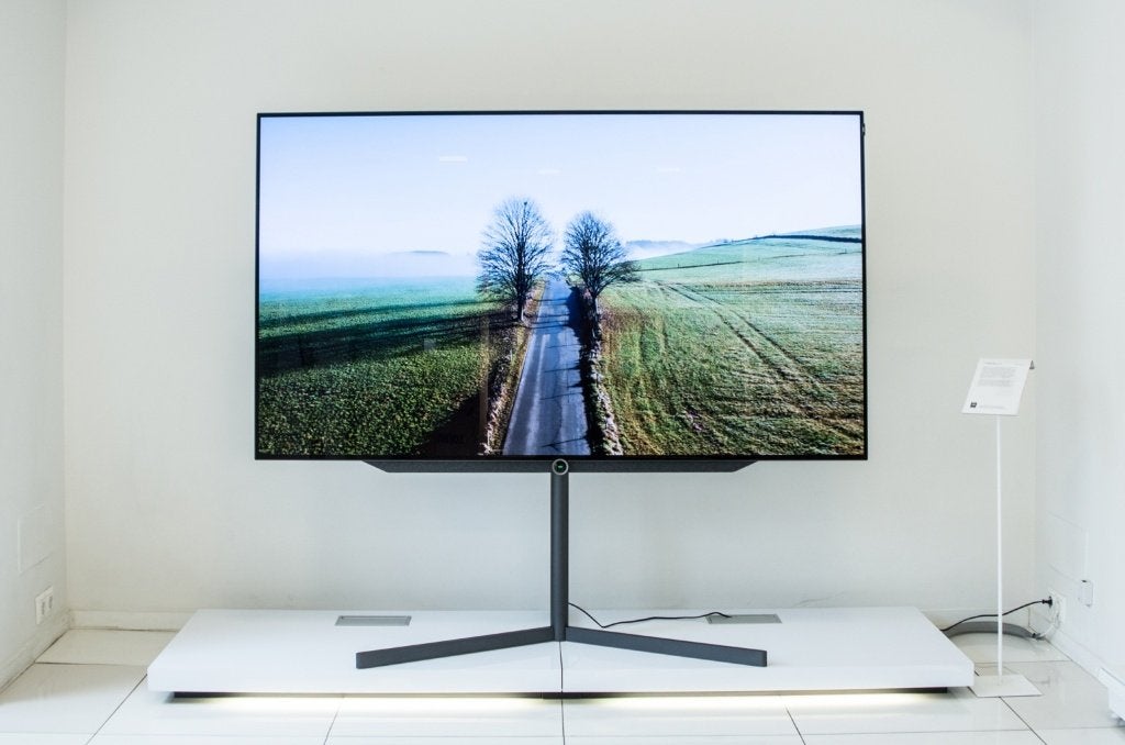 Loewe Bild 7.77 Ultra HD 4K HDR OLED tv TOPMODEL, Audio, Tv en Foto, Ophalen, Zo goed als nieuw, 100 cm of meer, 4k (UHD)