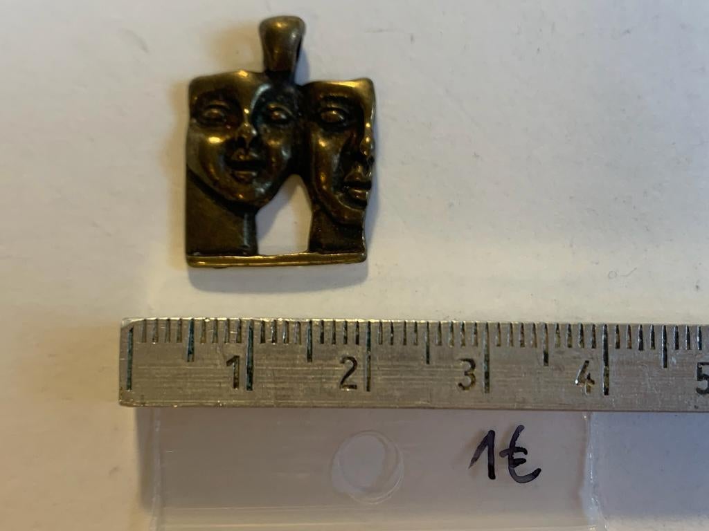 hanger gezichten, Enlèvement ou Envoi, Neuf, Pendentif