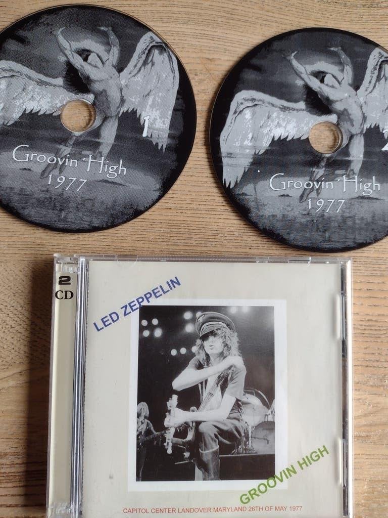 Bootleg 2 CD: LED ZEPPELIN: GROOVIN HIGH live 26/5/1977, Speciale editie, Blues Rock, Ophalen of Verzenden, Zo goed als nieuw