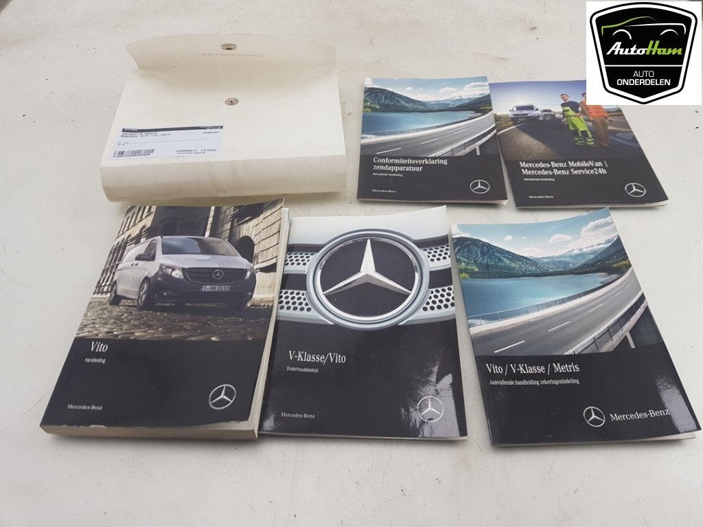 INSTRUKTIEBOEK Mercedes-Benz Vito (447.6) (01-2014/-), Auto-onderdelen, Overige Auto-onderdelen, Gebruikt, Mercedes-Benz