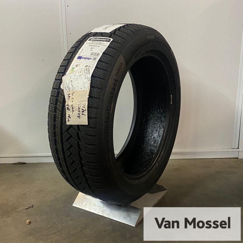 Continental WinterContact TS850P ContiSeal 215/55/R18 95T, Auto-onderdelen, Banden en Velgen, 18 inch, Gebruikt, -, -