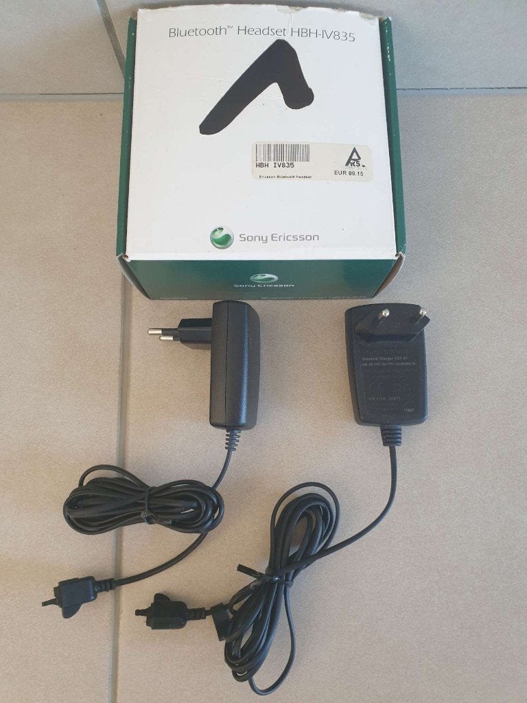 2x lader voor Bluetooth headset Sony Ericsson HBH-IV835, Ophalen, Bluetooth, Sony