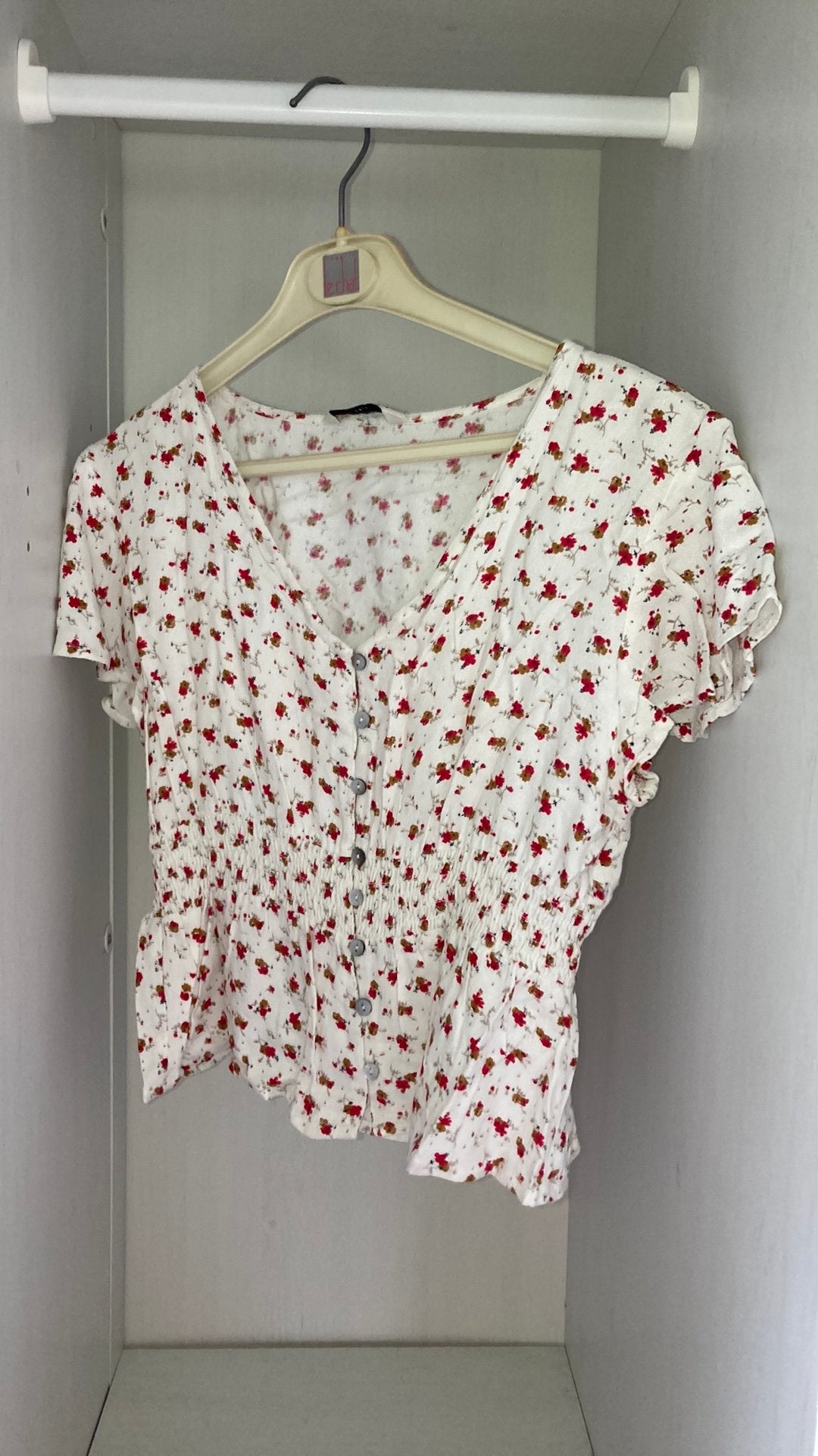 Alleen blouse voor dames, Kleding | Dames, Topjes, Overige kleuren, Ophalen of Verzenden, Zo goed als nieuw, Korte mouw