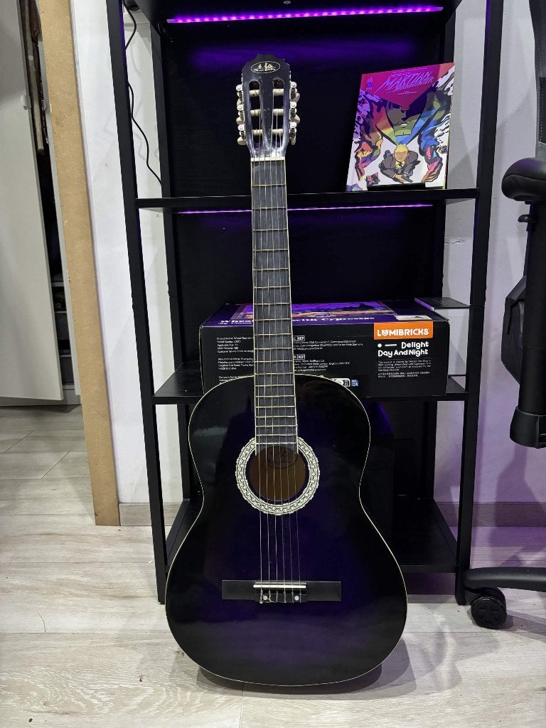 Guitare classique + housse, Musique & Instruments, Instruments à corde | Guitares | Acoustiques, Enlèvement, Comme neuf, Guitare classique ou espagnole