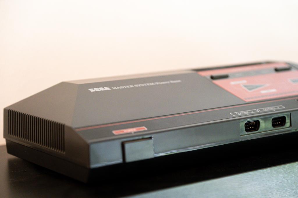Sega Master System Console (1stgeneratie) + selectie spellen, Consoles de jeu & Jeux vidéo, Master System, Enlèvement, Utilisé