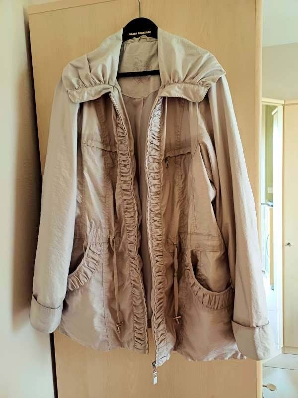 parka dame Canda, Ophalen, Beige, Maat 46/48 (XL) of groter, Gedragen