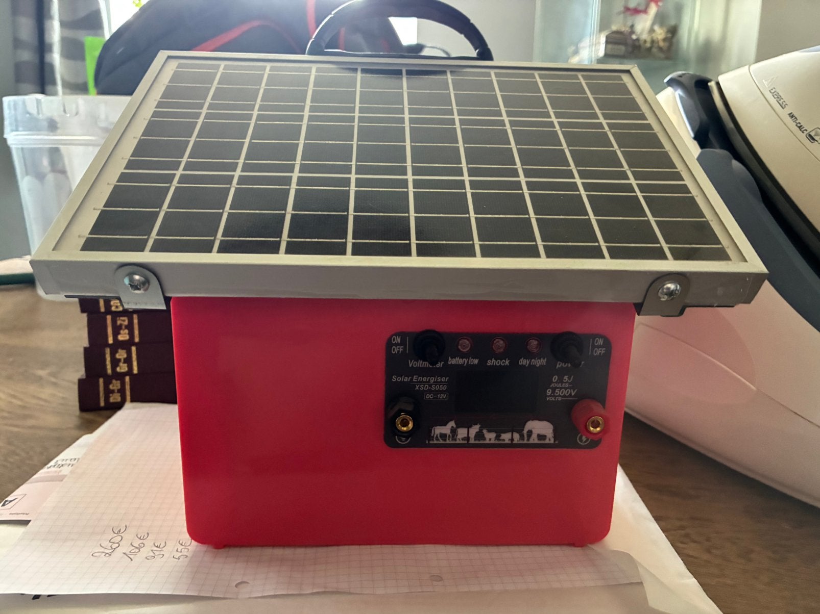 Électrificateur de clôture et sa clôture, Enlèvement, Neuf