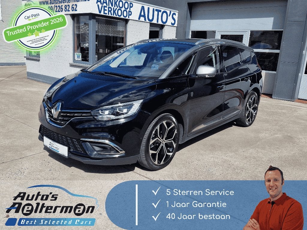 Renault Grand Scenic 1.33 TCe Techno 7pl AUTOMAAT * LED *..., Autos, Renault, 1332 cm³, Achat, Euro 6, Entreprise