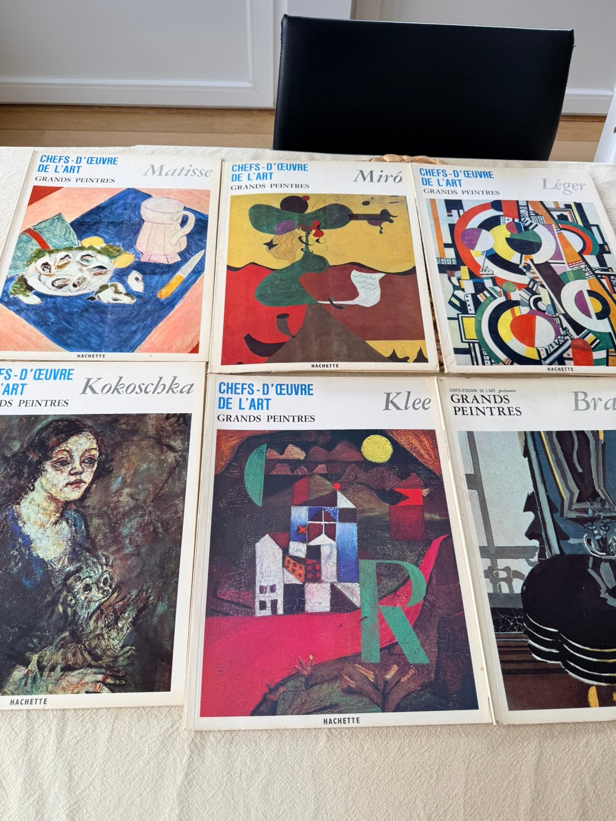 6 livres d'art anciens (éditions Hachette 1967), Livres, Catalogues & Dépliants, Enlèvement ou Envoi, Utilisé, Catalogue